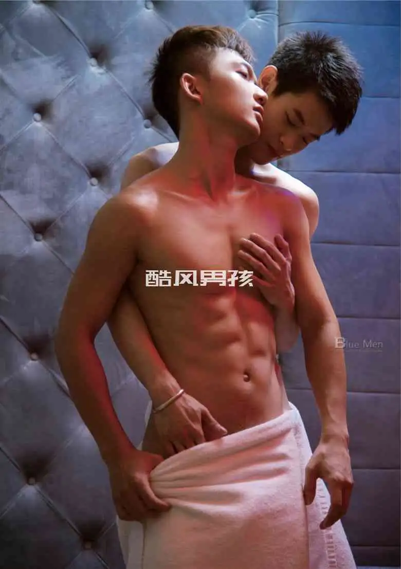BLUEMEN 蓝男色 NO.249 双人写真拍摄艾尔与克里斯的爱之互动